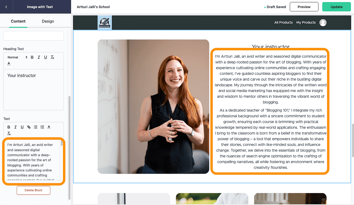 online course launch